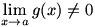 the denominator is nonzero