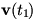 v(t_1)