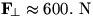 F_N=600. N 