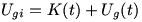 U_gi=K(t)+U_g(t)