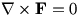 curl F=0