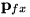 $ p_{fx}$